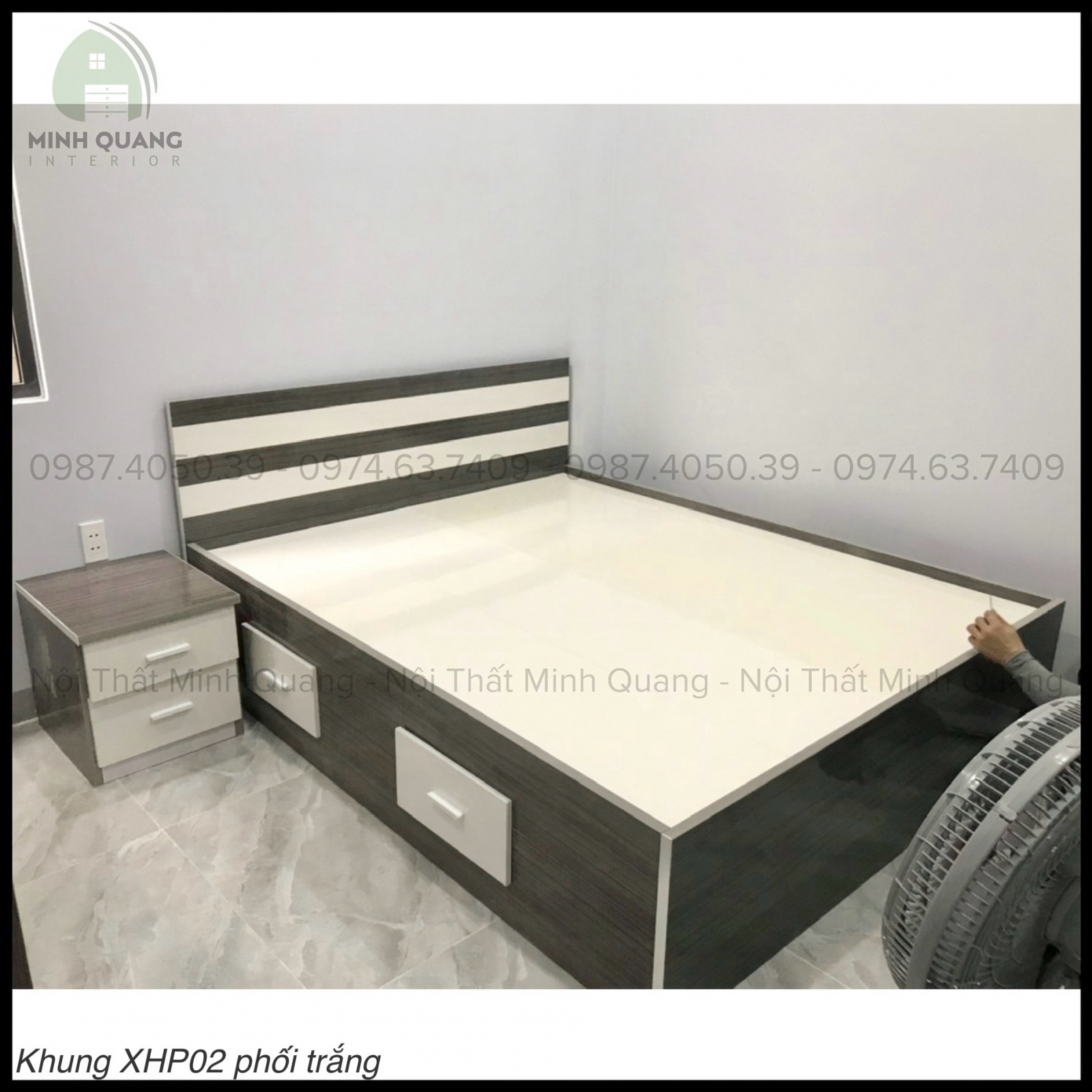Combo phòng ngủ được thiết kế hiện đại, mang vẻ đẹp tinh tế và sang ...