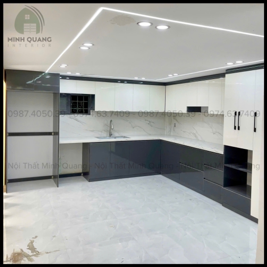 TỦ BẾP NHỰA ECO+ NỘI THẤT MINH QUANG - EC0026