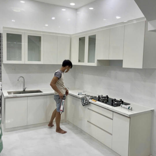 TỦ BẾP NHỰA ECO+ NỘI THẤT MINH QUANG - EC0041