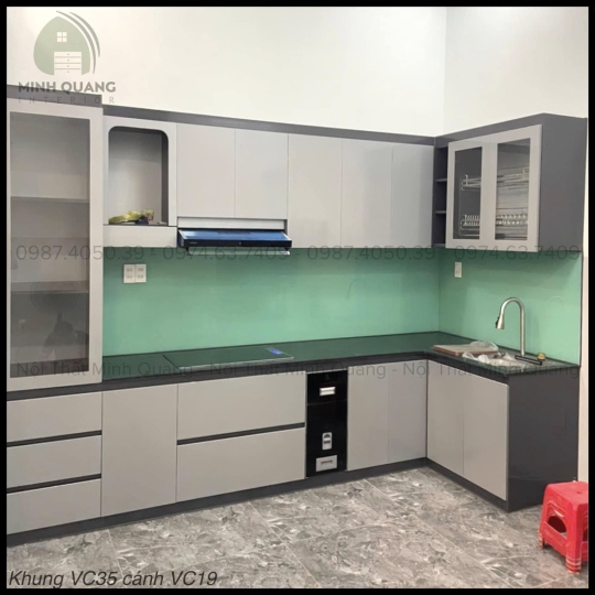 Tủ Bếp Nhựa Cao Cấp TPHCM TB0030