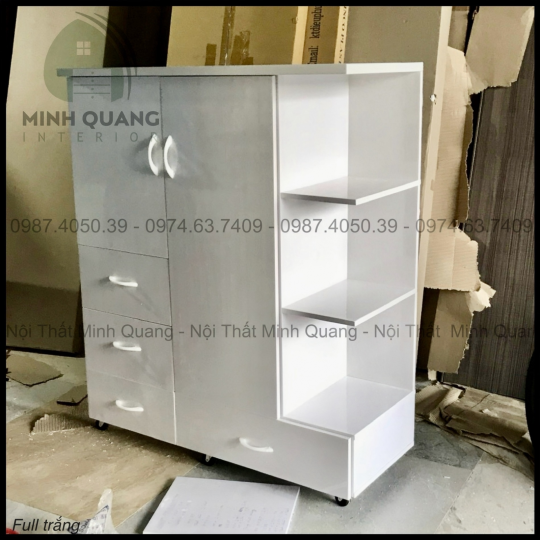 Tủ Quần Áo Nhựa Đài Loan Giá Rẻ TPHCM MQ_0988