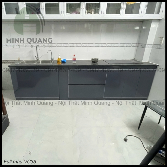 Tủ bếp nhựa Vincoplastic cao cấp TB00115