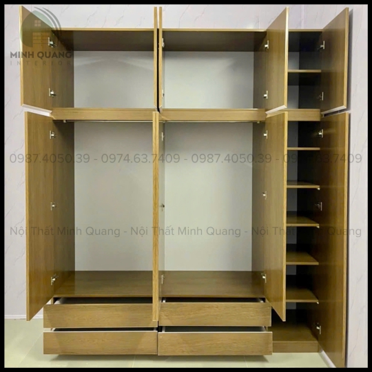 TỦ QUẦN ÁO NHỰA ECO+ NỘI THẤT MINH QUANG - EC0012