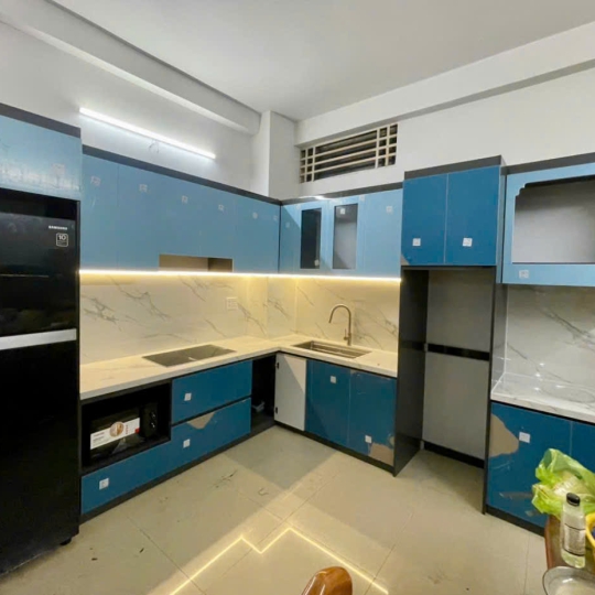 TỦ BẾP KHUNG VINCO - CÁNH PHỦ ACRYLIC AR0025
