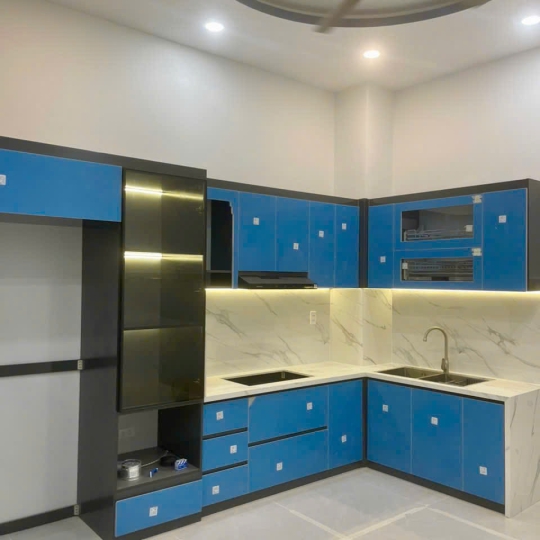 TỦ BẾP KHUNG VINCO - CÁNH PHỦ ACRYLIC AR0026