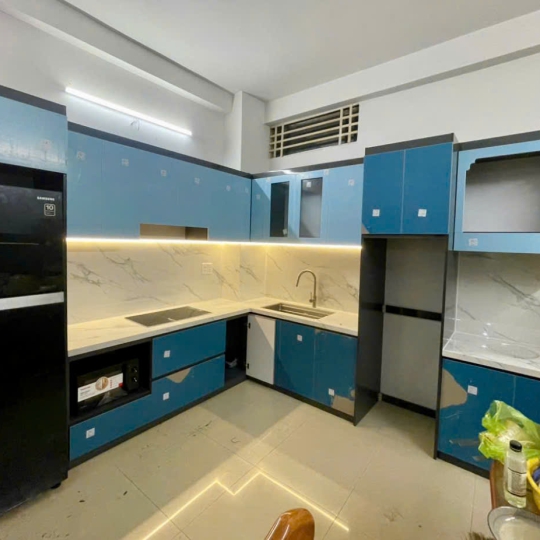 TỦ BẾP KHUNG VINCO - CÁNH PHỦ ACRYLIC AR0025