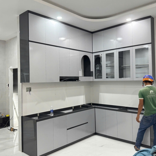 TỦ BẾP NHỰA ECO+ - NỘI THẤT MINH QUANG ECO 0098