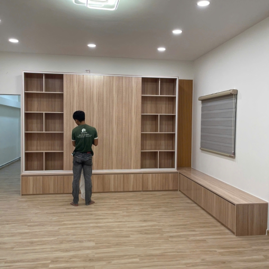 TỦ KỆ LÀM THEO YÊU CẦU - NỘI THẤT MINH QUANG 0065