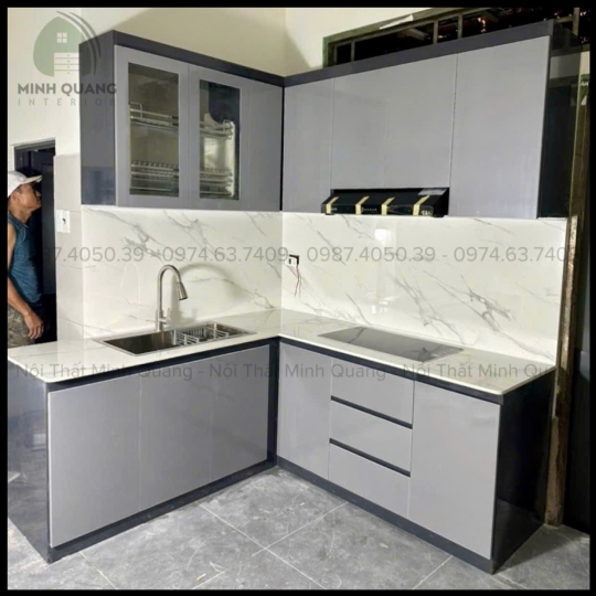 TỦ BẾP NHỰA VINCOPLASTIC – TB00186