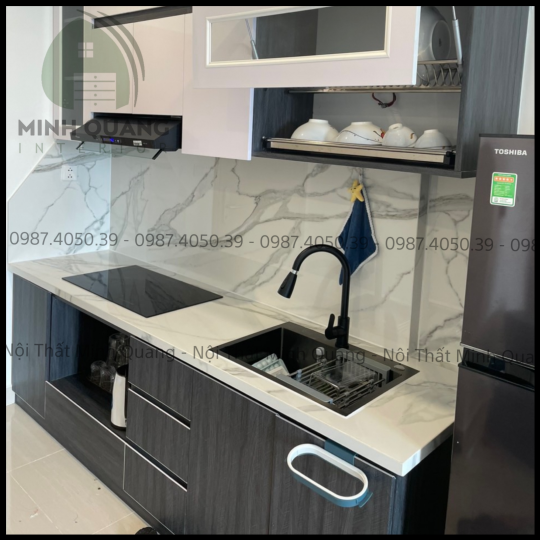 Tủ Bếp Nhựa Cao Cấp TPHCM TB0035