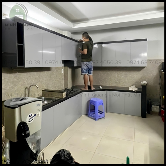 Tủ Bếp Nhựa Cao Cấp TPHCM TB0023