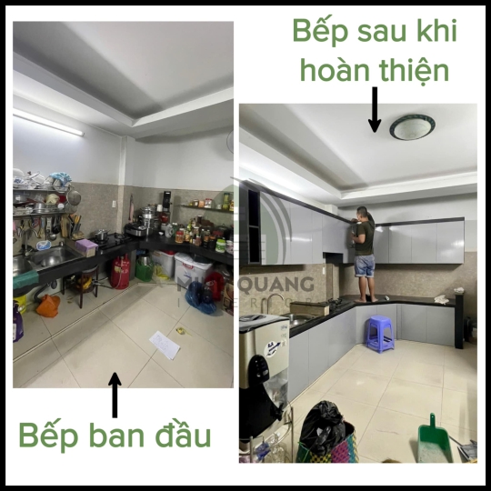 Tủ Bếp Nhựa Cao Cấp TPHCM TB0023