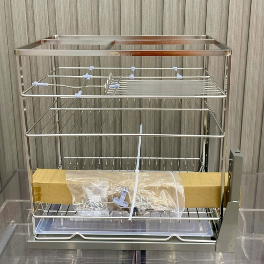 KỆ GIA VỊ NAN DẸT INOX 304 