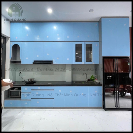 TỦ BẾP KHUNG VINCO - CÁNH PHỦ ACRYLIC AR0018