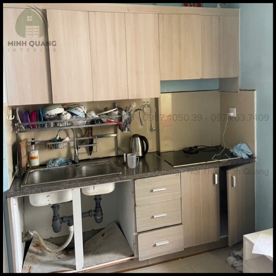 CẢI TẠO BẾP CŨ THÀNH BẾP MỚI - CT007