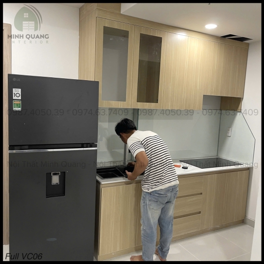 Tủ Bếp Nhựa Cao Cấp TPHCM TB0038