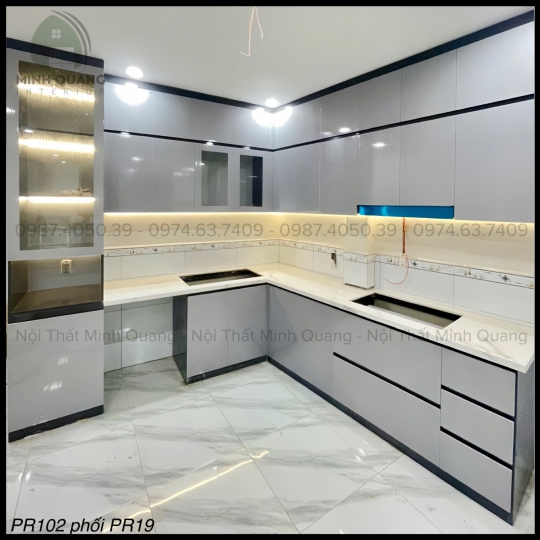 TỦ BẾP NHỰA VINCOPRO – TB00162