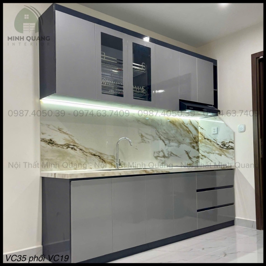 TỦ BẾP NHỰA VINCOPLASTIC – TB00178