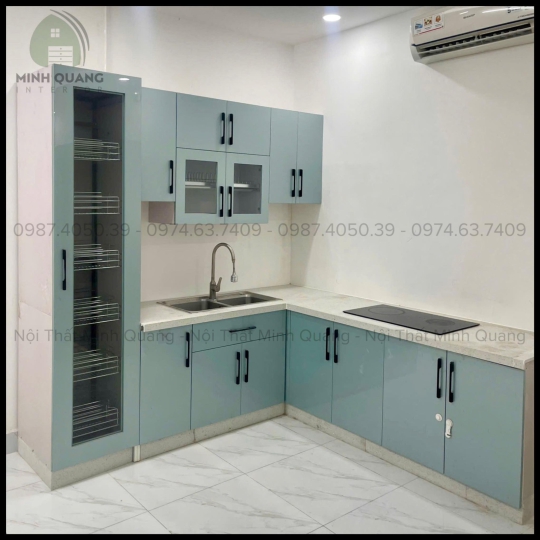 TỦ BẾP KHUNG VINCO - CÁNH PHỦ ACRYLIC AR0015