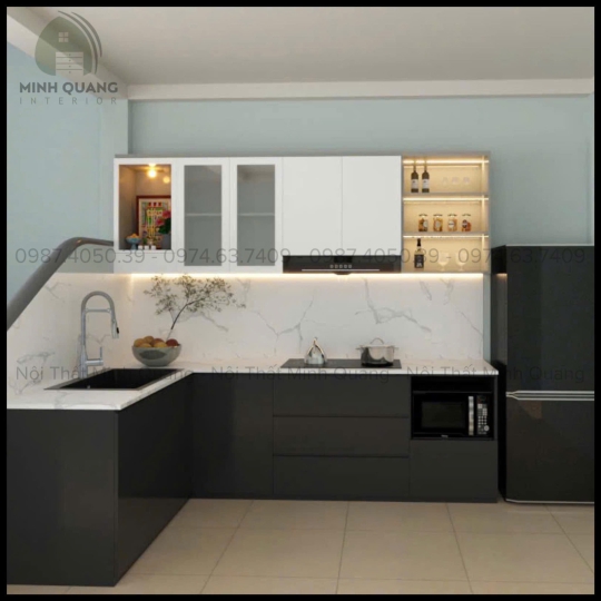 CẢI TẠO BẾP CŨ THÀNH BẾP MỚI - CT008