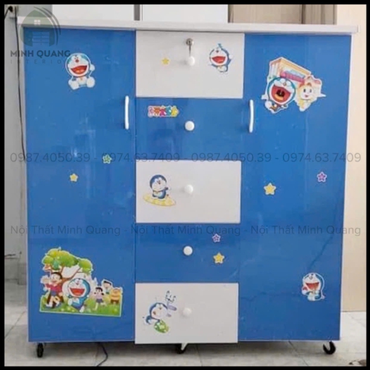 TỦ QUẦN ÁO TRẺ EM NHỰA ĐÀI LOAN TE0026