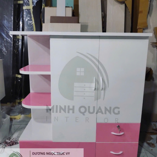 TỦ QUẦN ÁO TRẺ EM NHỰA ĐÀI LOAN TE0010