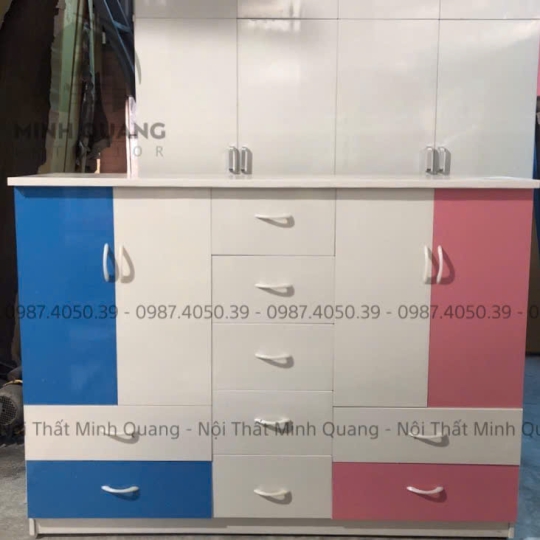 TỦ QUẦN ÁO TRẺ EM NHỰA ĐÀI LOAN TE0013