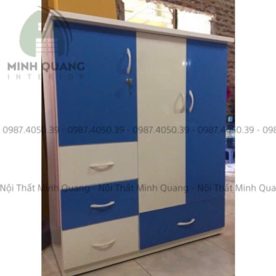 TỦ QUẦN ÁO TRẺ EM NHỰA ĐÀI LOAN TE0014