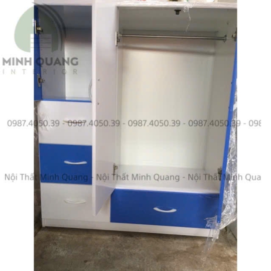 TỦ QUẦN ÁO TRẺ EM NHỰA ĐÀI LOAN TE0014