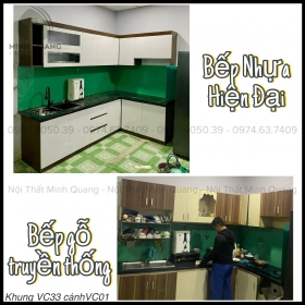 CẢI TẠO BẾP CŨ THÀNH BẾP MỚI - CT001