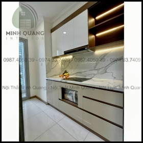 TỦ BẾP KHUNG VINCO - CÁNH PHỦ ACRYLIC AR005