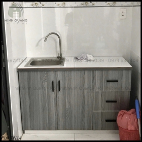 Tủ bồn mini nhựa Đài Loan dày dặn, bền bỉ, giá tận xưởng siêu ưu đãi MN00102 