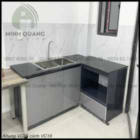 Tủ bếp nhựa Vincoplastic TB00151 