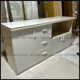 Tủ bếp mini mặt gạch trắng MN006