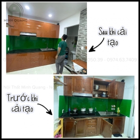 CẢI TẠO BẾP CŨ THÀNH BẾP MỚI - CT006