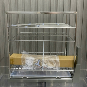 KỆ GIA VỊ NAN DẸT INOX 304 