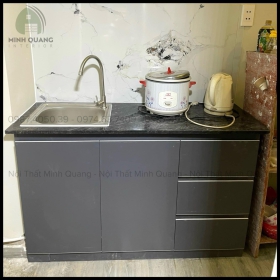 Tủ bồn mini nhựa Vincoplastic dày dặn, chống thấm nước, dễ vệ sinh phù hợp cho các chdv,… MN0096 