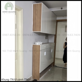 Tủ kệ giày nhựa Đài Loan được thiết kế với vẻ ngoài cực đẹp, siêu gọn gàng và tiện lợi KT0041