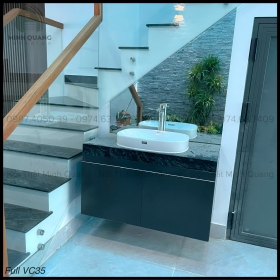 Tủ lavabo nhựa Vincoplastic thiết kế hiện đại, với chất liệu bền bỉ, chống nước và dễ dàng vệ sinh KT0043