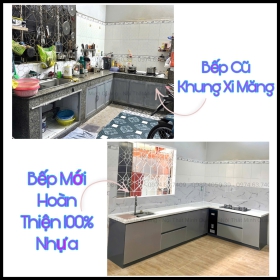 CẢI TẠO BẾP CŨ THÀNH BẾP MỚI - CT0010