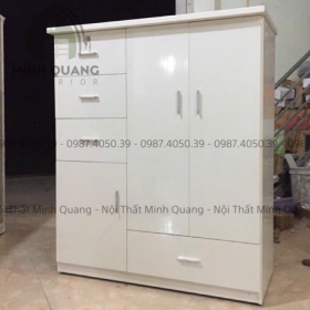 TỦ QUẦN ÁO TRẺ EM NHỰA ĐÀI LOAN TE0015