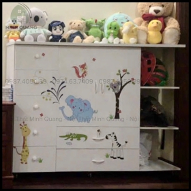 TỦ QUẦN ÁO TRẺ EM NHỰA ĐÀI LOAN TE0029