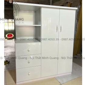 TỦ QUẦN ÁO TRẺ EM NHỰA ĐÀI LOAN TE0008