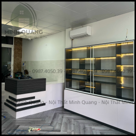 Kệ trang trí phòng khách KT004